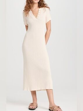 Varley | Aria knit midi dress